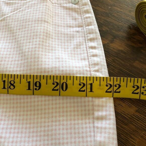 NEW Lauren Conrad Pink and White Check Shorts NWT Soft Girl - Picture 11 of 13